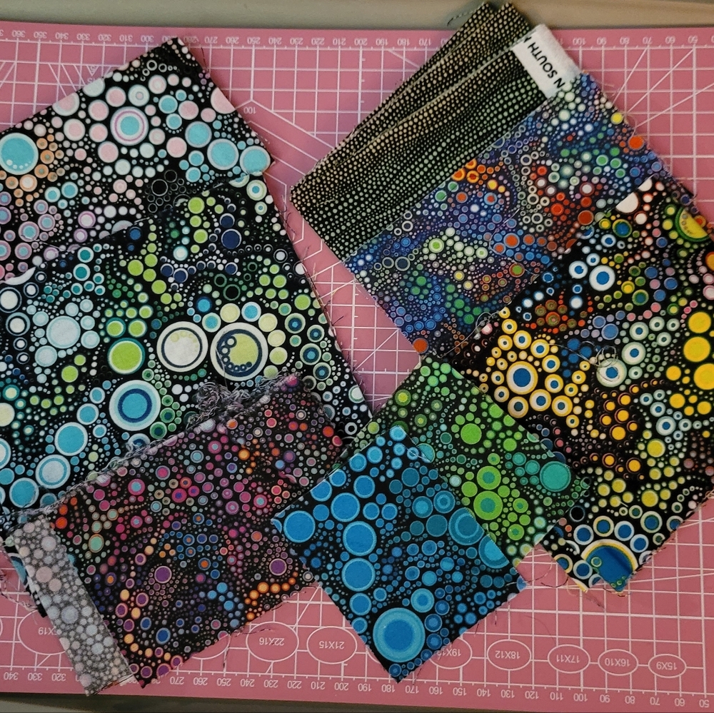 Lot of Very Colorful Scraps